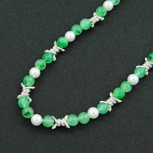 Collar de Perlas de Cristal con Espaciadores, Collar de Moda Tanjing, Collar Lijing - Product Image 3