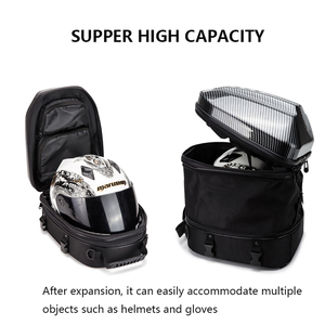 Multifunktion ale Motorrad-Heck tasche ABS Wasserdichte Motorrad-Rücksitz tasche Motorrad-Reit rucksack - Product Image 2