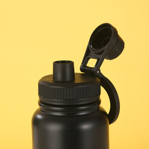 Bán buôn tùy chỉnh tái sử dụng kim loại thể thao cách điện uống chai nước bằng thép không gỉ chai nước với điện thoại từ chủ - Product Image 3