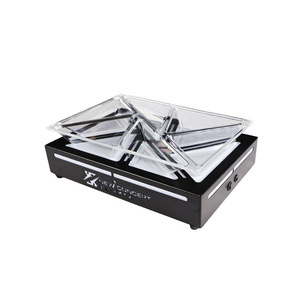 Plateau à fruits lumineux à LED, plateau divisé pour bars, KTV, discothèques, plat à collation créatif avec base lumineuse, garantie de 3 ans - Product Image 5