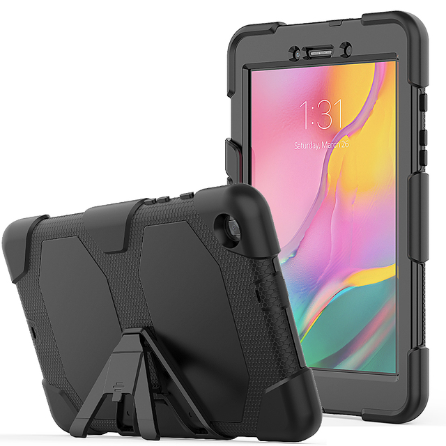 Full Body Protection Tablet Case for Samsung Galaxy Tab a 8.0" T290/T295 Built-in Screen Protector  Kickstand Shockproof Cover