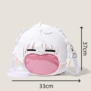 Colección Puella <span class=keywords><strong>Magi</strong></span> Madoka Magica Detective Conan Blue Lock Cosplay Kawaii felpa mochila Itabag estudiantes Anime felpa bolsa - Product Image 4