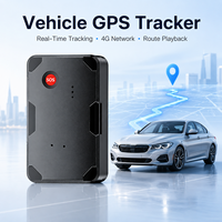 Rastreador GPS Magnético Potente W07 2G+4G 2026 con Rastreo en Tiempo Real, Carga Inalámbrica, Rastreador GPS para Camiones, Rastreo de Activos