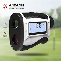 Télémètre laser de golf longue portée industriel, compensation de pente, corps résistant aux intempéries IP54, grossissement 7x pour l'entraînement en extérieur