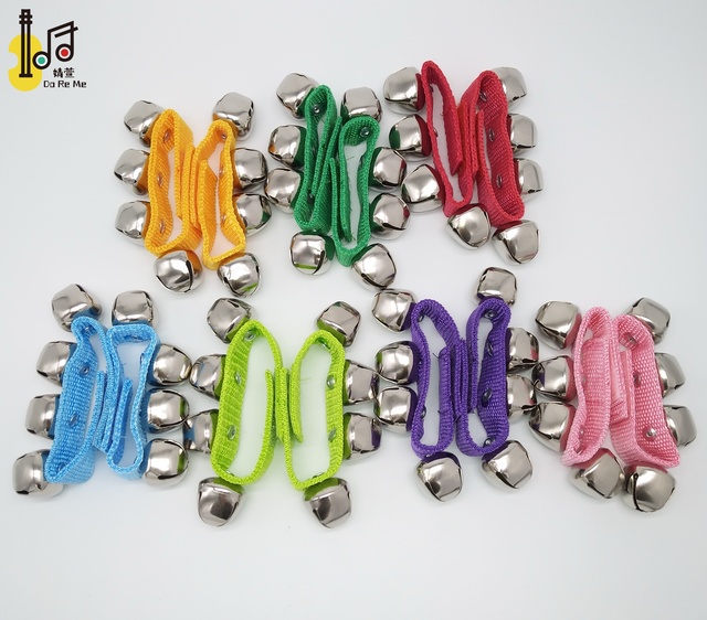 Factory Direct Sales Cheap Price Baby Wrist Bell Toy Hand Bell Musical Instrument Accessory Gift