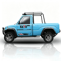 Camionnette Commerciale au Design Luxe Léger avec Batterie Plomb-Acide/Lithium 72V pour le Transport de Marchandises, Moteur 4/5KW et Autonomie de 80-100km