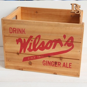 Mộc Mạc Stackable rượu vang bằng gỗ Thùng giá rẻ giá bia gỗ chai lưu trữ Thùng - Product Image 3