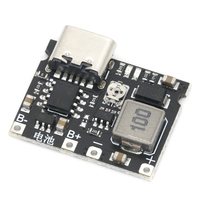 Type-C USB 3.7V-4.2V 1A 5W DC-DC Step Boost Module 18650 Batterie Chargeur Conseil DIY Kit Pièces 3.7V-4.2V Li-ion Chargeur TP4056 ICs