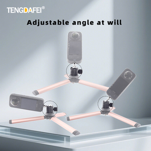 Mini rotule 360° directement de l'usine °   Support de caméra rotatif en alliage d'aluminium, adaptateur de trépied pour moniteur, accessoires pour caméra Gopro - Product Image 2