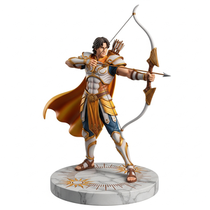 Figurine personnalisée en résine PVC 3D, Série Héros Mythiques, Statue de collection, Ornement de bureau, Décoration de modè<span class=keywords><strong>le</strong></span> - Product Image 3