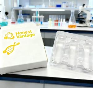 Vente flash Impression personnalisée Petite boîte d'emballage pour flacon de 3 ml 1 paquet ou 2 paquets de flacons de 3 ml Boîte avec étiquettes Plateau en plastique pour contenir un flacon de 2 ml - Product Image 2