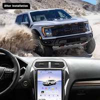 Radio para Auto HOLROADX de 13.8 Pulgadas con Android Auto para Ford Explorer 2010-2019, CarPlay Inalámbrico, Navegación GPS, Pantalla Táctil