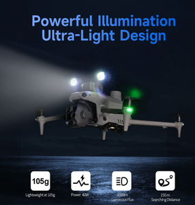 LKTOP Matrice Enterprise Spotlight, Luz de Búsqueda de Alto Brillo con Control Remoto para Cuadricópteros Matrice, Operaciones Nocturnas - Product Image 3