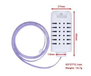 ราคาขายส่ง SHT30 SHT40 PE โมดูลเซ็นเซอร์วัดอุณหภูมิและความชื้นแบบกันน้ำ/กันฝุ่น พร้อมตัวเรือนเซ็นเซอร์ - Product Image 3