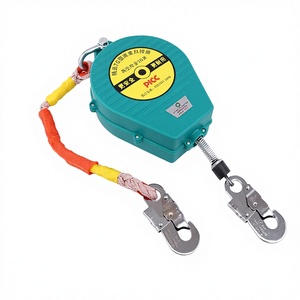 Câble de sécurité rétractable <span class=keywords><strong>pour</strong></span> la construction, ligne de vie antichute 20m haute résistance, garantie 1 an <span class=keywords><strong>pour</strong></span> le levage d'équipements industriels - Product Image 6