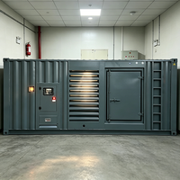 Générateur diesel silencieux de qualité supérieure 100 kW et plus, à faible bruit, fonctionnant en continu, 480 V, type silencieux, démarrage automatique