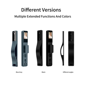 Tuya cửa thông minh khóa máy ảnh cho cửa nhôm sinh trắc học vân tay 3D Nhận dạng khuôn mặt mã truy cập Wi-Fi // ứng dụng An Ninh - Product Image 3