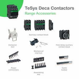 Contacteurs SCHNEIDER LC1D32M7 série TeSys Deca, 3 pôles, contacts principaux 32A 220V 50/60Hz, bobine, bornes à vis, rail DIN - Product Image 5