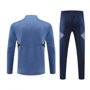 LJ özel Logo erkek uzun kollu futbol kıyafetleri futbol ceket futbol üniformaları eğitim için özelleştirilebilir Logo - Product Image 3