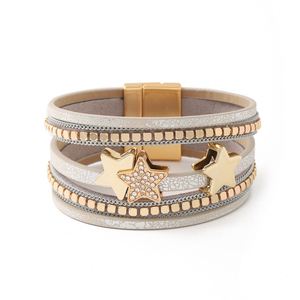 Energy Stone <b>Leather</b> Custom Jewelry Card Wholesalers Comfort Fit Technology Holiday Gift for Women Color Retention Time - Product Image 2
