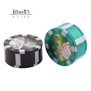 เครื่องบดสมุนไพร<span class=keywords><strong>แบบ</strong></span> <span class=keywords><strong>3</strong></span> <span class=keywords><strong>ชั้น</strong></span> <span class=keywords><strong>รูป</strong></span>ทรงชิปโป๊กเกอร์ - Product Image 4
