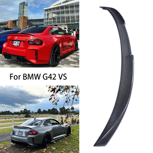 For 2 Series G42 Couep/G87 M2 VS Style Real Carbon Fiber <b>Rear</b> <b>Spoiler</b> Trunk Wing 2021-2024 - Product Image 2