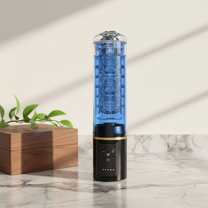 Masturbatore Maschile Automatico Intelligente con Funzione di Riscaldamento e Vibrazione, Stimolazione con Un Solo Tocco, Giocattolo <span class=keywords><strong>Sexy</strong></span> per Adulti - Product Image 1