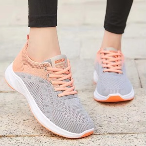 Chaussures de sport légères et respirantes pour femmes, tendance et sûres, style course et marche, décontractées, automne/printemps - Product Image 2