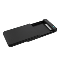 Caja de Disco Móvil USB 3.0 de 2.5 Pulgadas para SSD SATA, Carcasa Externa para Disco Duro HDD para Computadoras Portátiles Windows/Mac