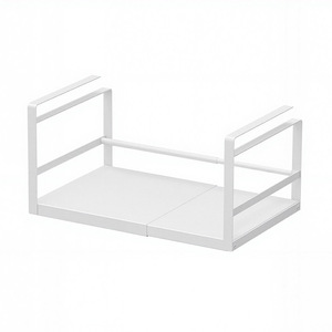 Wall Mounted <b>Kitchen</b> Shelves Rectangle Hanging <b>Storage</b> Organizer <b>For</b> Spice <b>Jar</b> And Cookware - Product Image 4
