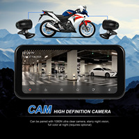 Nouvel écran de navigation pour moto étanche IP67 isolé, prise en charge du TPMS, réglage automatique de la luminosité pour 5.0