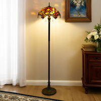 Agate pastorale moderne de style américain LED E26 pour salle à manger chambre à coucher salon café maison d'hôtes verre debout chevet