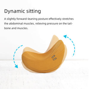 Bantal pinggang dan pinggul kebugaran, desain Modern ergonomis inti bulat dengan poliester untuk latihan Yoga dan Gym rumah - Product Image 5