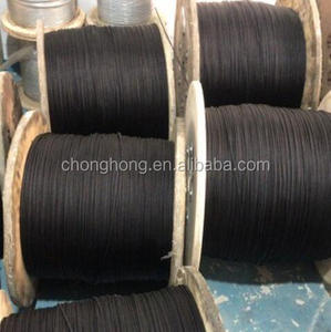 Cables <span class=keywords><strong>de</strong></span> Acero 7x19/7x7 con Recubrimiento <span class=keywords><strong>de</strong></span> Polvo Negro, Cable <span class=keywords><strong>de</strong></span> Alambre Galvanizado 7*19 para Escenarios y Cine, 1000 pies/rollo - Product Image 5