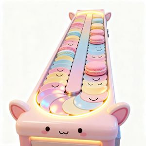 ระบบสายพานลำเลียงอาหารการ์ตูน <span class=keywords><strong>kaiten</strong></span> แบบกำหนดเองมัลติฟังก์ชั่นสำหรับร้านอาหาร3ประเภท - Product Image 1