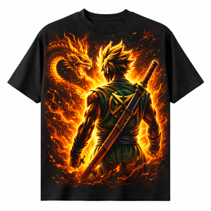 เสื้อยืดคอกลมแขนสั้นทรงหลวมผ้าฝ้าย 100% สำหรับผู้ชาย สไตล์โอเวอร์ไซส์ สตรีทแวร์ รับผลิตแบบ OEM ODM - Product Image 1