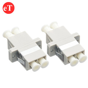 Ftth mặt bích SC dấu chân LC UPC kim loại quang kép SM DX Duplex Coupler Bộ chuyển đổi sợi quang - Product Image 3