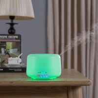 Machine intelligente de parfum d'arôme d'air froid diffuseur d'huile essentielle d'aromathérapie diffuseur d'humidificateur ultrasonique avec la veilleuse