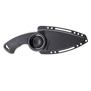Cuchillo de caza hecho a mano de acero inoxidable de alta calidad, para supervivencia al aire libre, personalizado, con funda, hoja fija de espiga completa, OEM, cuchillo de cuello. - Product Image 5