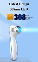 Lampe de photothérapie UVB LED portative Kernel, lumière étroite de 308 nm, thérapie par la lumière, laser excimer pour le psoriasis, vitiligo