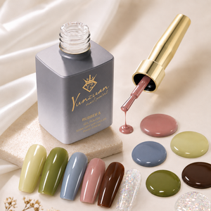 Lot de 60 vernis à ongles gel UV/LED à haute pigmentation, base caoutchouc, pour salon de manucure - Product Image 2