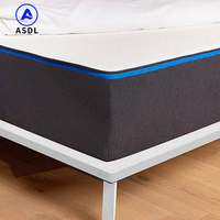 Beliebte 5-Sterne-Hotel King-Queen-Size Federkernmatratze Online Bestellbar Massage Hybrid Komprimiert in Box Gel-Memory-Foam-Matratze