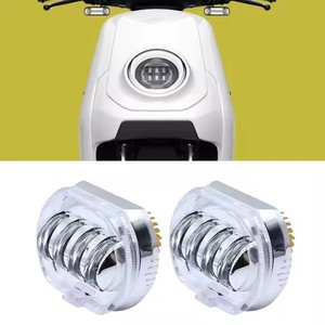 Faro LED H4 Devil Eye de 2.5 pulgadas, 30W, 12V-80V, impermeable, 3000 lúmenes, 6000-6500K, luz de conducción para motocicleta, ojo de ángel - Product Image 5