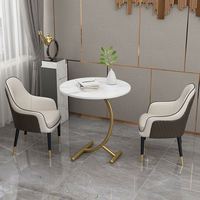 Table de jeu avec miroir à lumière LED Infinity, design moderne, pieds en bois, café à côté de la table avec stock aux états-unis, 2024 prêt à être expédié