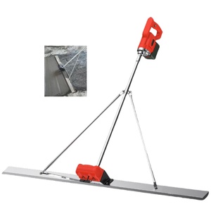 Règle vibrante électrique portative à batterie au lithium pour le nivellement du béton, machines et équipements industriels - Product Image 4
