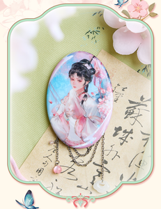 Lot de 12 boîtes en gros Kakawow the Dream of the Red Chamber Questioning Flowers Series Badges en métal Boîte mystère Articles de collection pour jouets et cadeaux - Product Image 6
