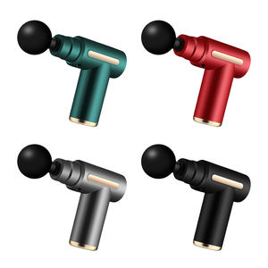 Masajeador de cabeza de espalda de músculo de percusión de tejido profundo portátil con Mini pistola de masaje de 4 cabezas - Product Image 4