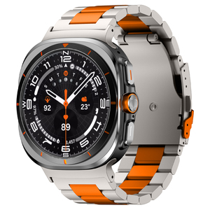 <span class=keywords><strong>Bracelet</strong></span> en alliage de titane à 3 perles, style business, pour <span class=keywords><strong>Samsung</strong></span> <span class=keywords><strong>Galaxy</strong></span> <span class=keywords><strong>Watch</strong></span> Ultra 47 mm, accessoire de montre haut de gamme - Product Image 3