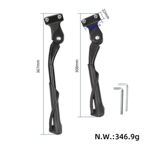 Soporte ajustable para bicicleta de 20-29 pulgadas, para bicicleta de montaña, BMX, bicicleta para niños, soporte de estacionamiento antideslizante universal de un solo lado - Product Image 3