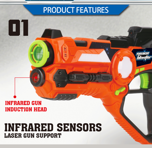 Battle Shot Laser Game Gun Set Chaleco Laser Guns Tag para la venta - Product Image 4